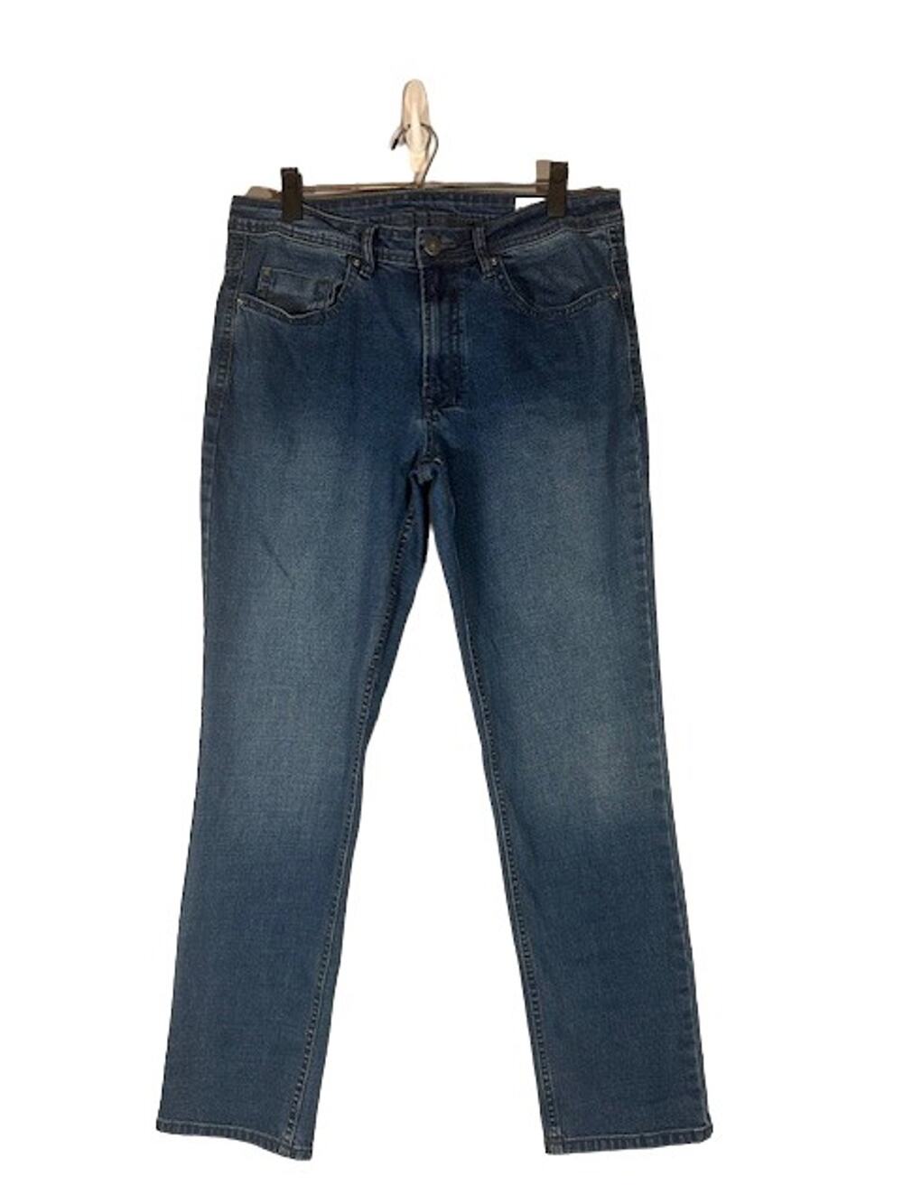 David Bitton Buffalo Jackson Straight Classic Casual Denim Jeans Men Sz 34 X 32